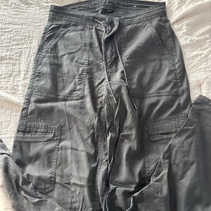 Gray Cargo Pants